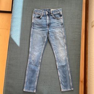 Rag & Bone Women’s high rise straight work style jeans